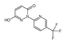 2-[5-(trifluoromethyl)pyridin-2-yl]-1H-pyridazine-3,6-dione Structure