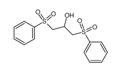 1,3-Bis-benzolsulfonyl-propanol-(2)结构式