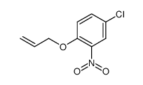 1-(allyloxy)-4-chloro-2-nitrobenzene Structure