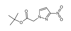 (3-nitro-pyrazol-1-yl)-acetic acid tert-butyl ester结构式