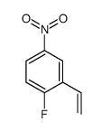 2-ethenyl-1-fluoro-4-nitrobenzene结构式