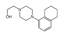 2-[4-(5,6,7,8-tetrahydronaphthalen-1-yl)piperazin-1-yl]ethanol Structure