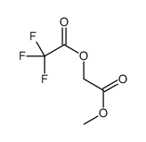 (2-methoxy-2-oxoethyl) 2,2,2-trifluoroacetate Structure