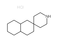 spiro[2,3,4,4a,5,6,8,8a-octahydro-1H-naphthalene-7,4'-piperidine],hydrochloride Structure