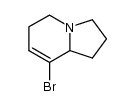 8-bromo-1,2,3,5,6,8a-hexahydroindolizine Structure