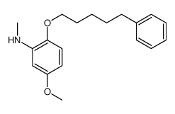 5-methoxy-N-methyl-2-(5-phenylpentoxy)aniline结构式