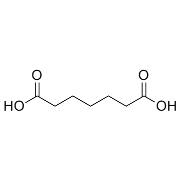 Pimelic acid Structure