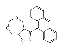 3-anthracen-9-yl-3a,4,8,8a-tetrahydro-[1,3]dioxepino[5,6-d][1,2]oxazole Structure