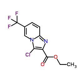 Ethyl 3-chloro-6-(trifluoromethyl)imidazo[1,2-a]pyridine-2-carboxylate图片