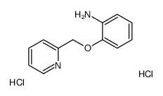 2-(2-Pyridinylmethoxy)aniline dihydrochloride结构式