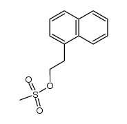 1-(2-methanesulfonylethyl)naphthalene结构式