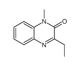 3-ethyl-1-methylquinoxalin-2(1H)-one Structure