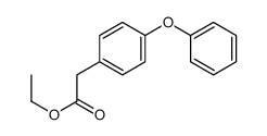 (p-Phenoxyphenyl)acetic acid ethyl ester structure