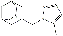 1-(金刚烷-1-基甲基)-5-甲基-1H-吡唑图片