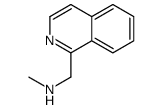 Isoquinolin-1-ylmethyl-Methyl-amine结构式