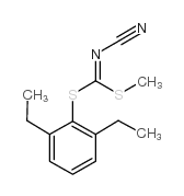 (2,6-DIETHYLPHENYL) METHYL CYANOCARBONIMIDODITHIOATE Structure