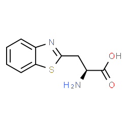 2-Benzothiazolepropanoicacid,alpha-amino-,(S)-(9CI)结构式