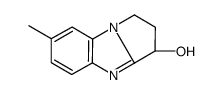 1H-Pyrrolo[1,2-a]benzimidazol-3-ol,2,3-dihydro-7-methyl-,(R)-(9CI)结构式