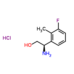 (R)-2-氨基-2-(3-氟-2-甲基苯基)乙醇盐酸盐图片