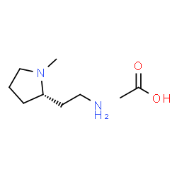 (S)-2-(1-甲基吡咯烷-2-基)乙胺乙酸盐图片