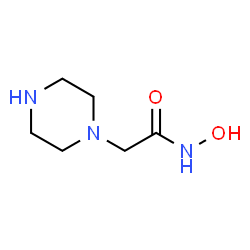 1-Piperazineacetamide,N-hydroxy- Structure