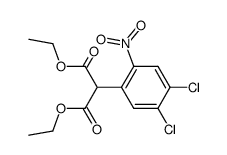 diethyl 2-(4,5-dichloro-2-nitrophenyl)malonate结构式