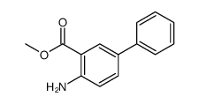 methyl 2-amino-5-phenylbenzoate Structure