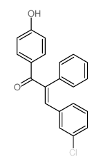 Chalcone,3-chloro-4'-hydroxy-a-phenyl- (8CI) picture