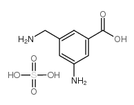 3-AMINOMETHYL-5-AMINOBENZOIC ACID SULFATE Structure