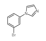 1H-Imidazole,1-(3-bromophenyl)- structure