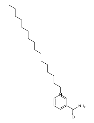 3-carbamoyl-1-hexadecyl-pyridinium Structure