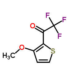 Ethanone, 2,2,2-trifluoro-1-(3-methoxy-2-thienyl)- (9CI)结构式