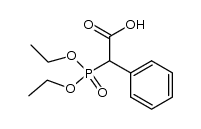 2-(diethoxyphosphino)-2-phenylacetic acid Structure