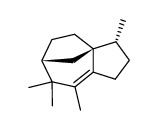 (1R,7R,8S)-2,2,3,7-tetramethyltricyclo<6.2.1.04,8>undec-3-ene Structure