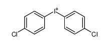 bis(4-chloro-phenyl)-iodonium cation Structure