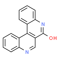 Dibenzo[c,f][2,7]naphthyridin-6-ol结构式