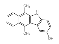 9-hydroxyellipticine Structure