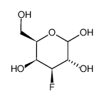 3-Deoxy-3-fluoro-D-galactose Structure