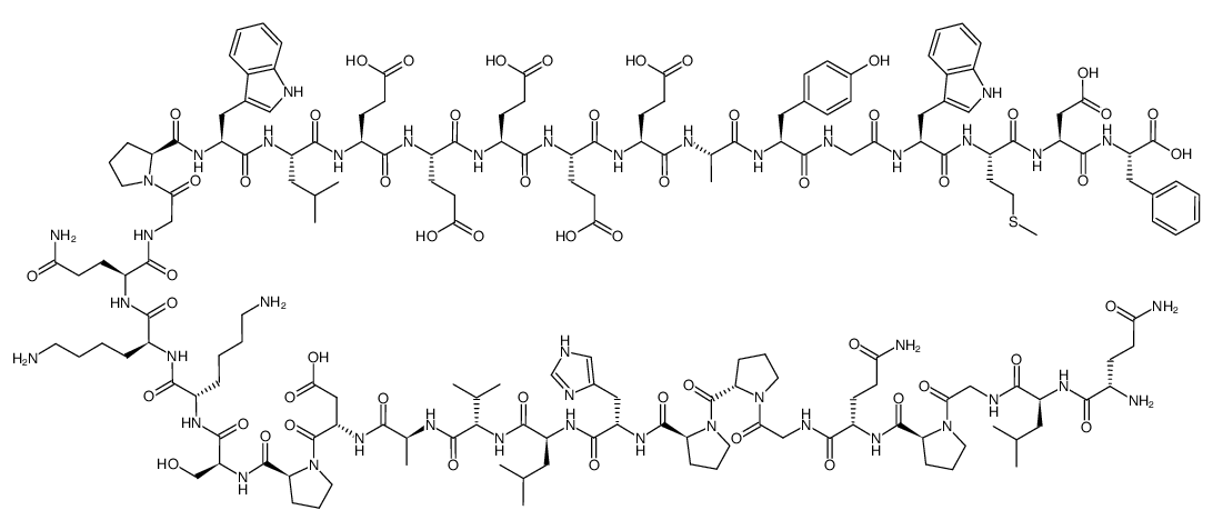 gastrin-34结构式