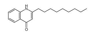 2-壬基喹啉-4(1H)-星空app结构式