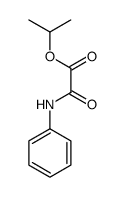 propan-2-yl 2-anilino-2-oxoacetate结构式