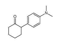 2-[4-(dimethylamino)phenyl]cyclohexan-1-one Structure