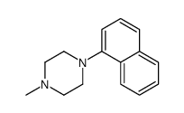 1-methyl-4-naphthalen-1-ylpiperazine Structure