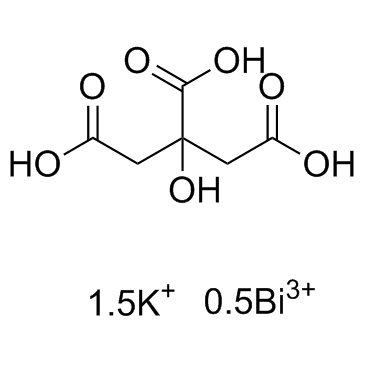 枸橼酸铋钾结构式