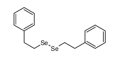 2-(2-phenylethyldiselanyl)ethylbenzene结构式