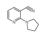 2-(吡咯烷-1-基)烟腈结构式