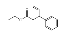 3-phenylpent-4-enoic acid ethyl ester Structure