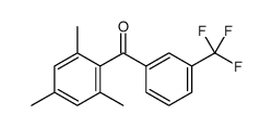 [3-(trifluoromethyl)phenyl]-(2,4,6-trimethylphenyl)methanone Structure