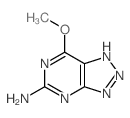 3H-1,2,3-Triazolo[4,5-d]pyrimidin-5-amine,7-methoxy- picture