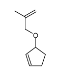 2-cyclopentenyl 2-methylallyl ether Structure